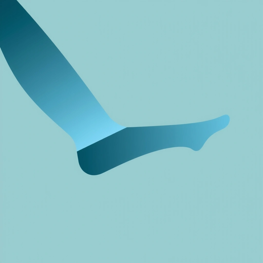 Ilustracja przejścia od ciężkości do lekkości